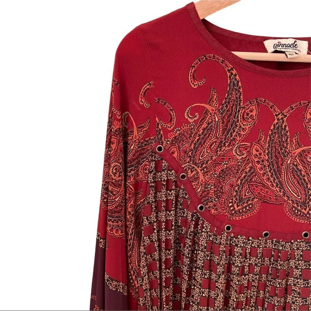 Anthropologie Pinnacle Shruti Sancheti Michaela Tunic Dress in Size XS